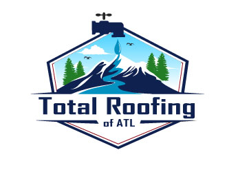 Total Roofing of ATL  logo design by bayudesain88