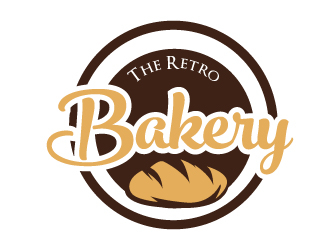 The Retro Bakery logo design by Suvendu