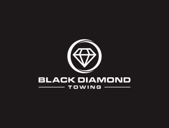 Black Diamond Towing logo design by kurnia