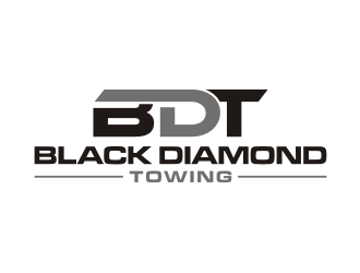 Black Diamond Towing logo design by Sheilla