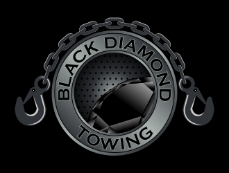 Black Diamond Towing logo design by Kruger