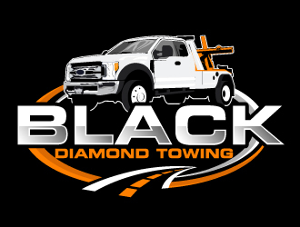 Black Diamond Towing logo design by AamirKhan