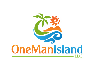 One Man Island LLC logo design by jaize