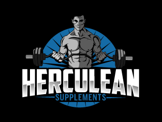 Herculean Supplements logo design by AamirKhan