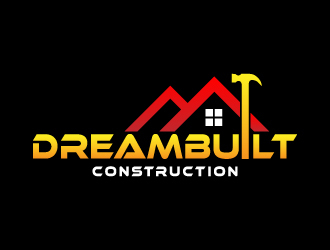 DreamBuilt Construction logo design by drifelm