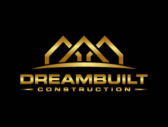 DreamBuilt Construction logo design by maserik