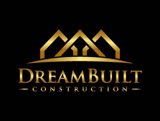 DreamBuilt Construction logo design by maserik