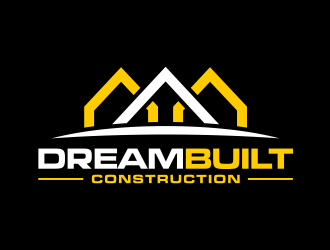 DreamBuilt Construction logo design by GassPoll