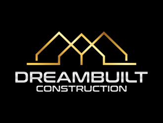 DreamBuilt Construction logo design by mukleyRx