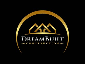 DreamBuilt Construction logo design by maserik