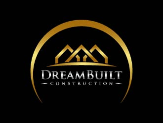 DreamBuilt Construction logo design by maserik