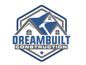 DreamBuilt Construction logo design by AamirKhan
