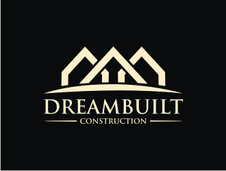 DreamBuilt Construction logo design by ora_creative