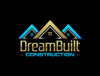 DreamBuilt Construction logo design by uttam