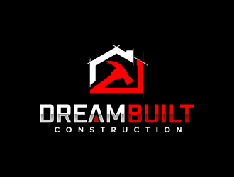 DreamBuilt Construction logo design by jaize