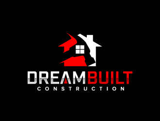 DreamBuilt Construction logo design by jaize