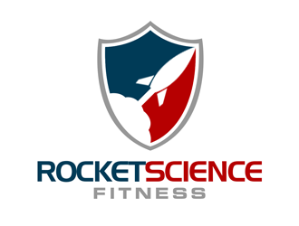 Rocket Science Fitness logo design by kunejo