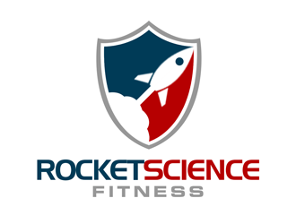 Rocket Science Fitness logo design by kunejo