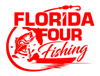 Florida Four Fishing Team logo design by AamirKhan