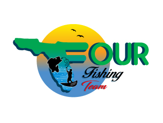 Florida Four Fishing Team logo design by Suvendu