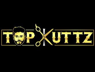 TOP KUTTZ logo design by design_brush