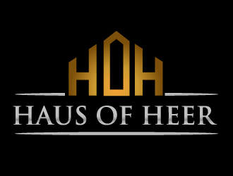Haus of Heer also known as HOH (short form) logo design by PMG