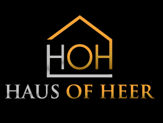 Haus of Heer also known as HOH (short form) logo design by PMG