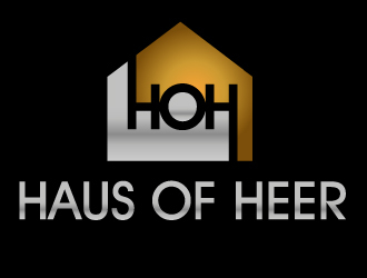 Haus of Heer also known as HOH (short form) logo design by PMG