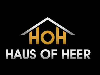 Haus of Heer also known as HOH (short form) logo design by PMG