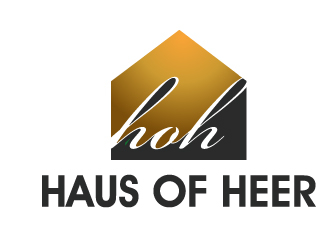 Haus of Heer also known as HOH (short form) logo design by PMG