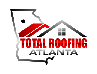Total Roofing of ATL  logo design by cintoko