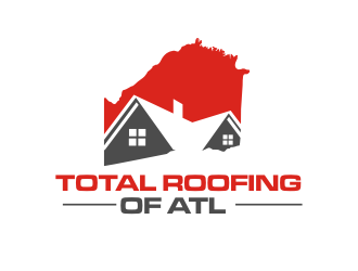 Total Roofing of ATL  logo design by rdbentar