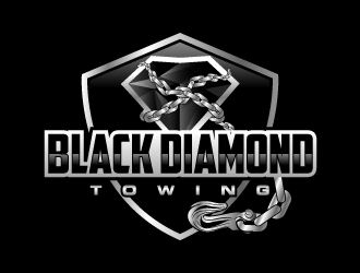 Black Diamond Towing logo design by torresace