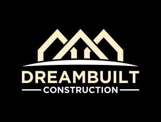 DreamBuilt Construction logo design by aflah