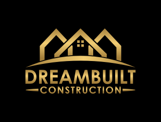 DreamBuilt Construction logo design by tukang ngopi