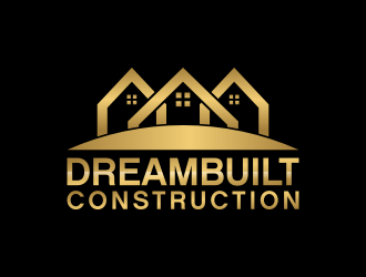 DreamBuilt Construction logo design by tukang ngopi