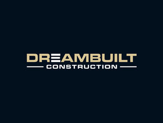 DreamBuilt Construction logo design by alby