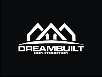 DreamBuilt Construction logo design by ora_creative