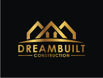 DreamBuilt Construction logo design by ora_creative