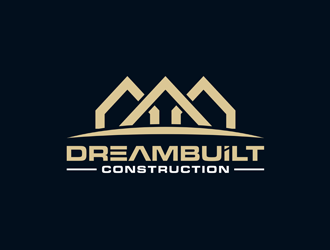 DreamBuilt Construction logo design by alby