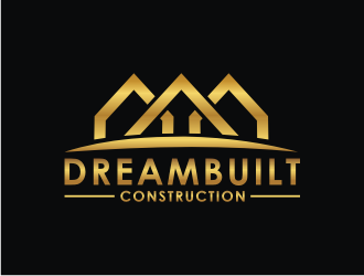 DreamBuilt Construction logo design by ora_creative