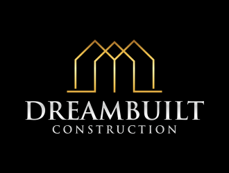 DreamBuilt Construction logo design by mukleyRx