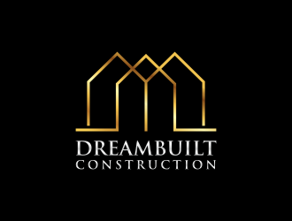 DreamBuilt Construction logo design by mukleyRx