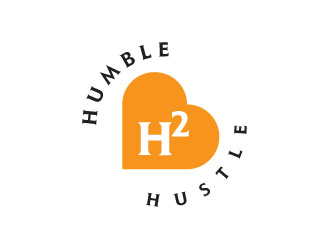 H2,humble hustle logo design by aryamaity