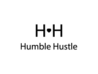 H2,humble hustle logo design by gateout