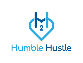 H2,humble hustle logo design by pambudi