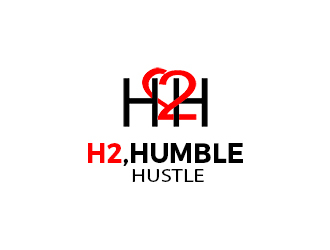 H2,humble hustle logo design by bougalla005