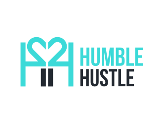 H2,humble hustle logo design by Garmos