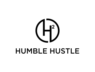 H2,humble hustle logo design by oke2angconcept