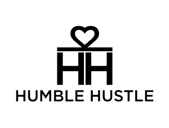 H2,humble hustle logo design by Franky.